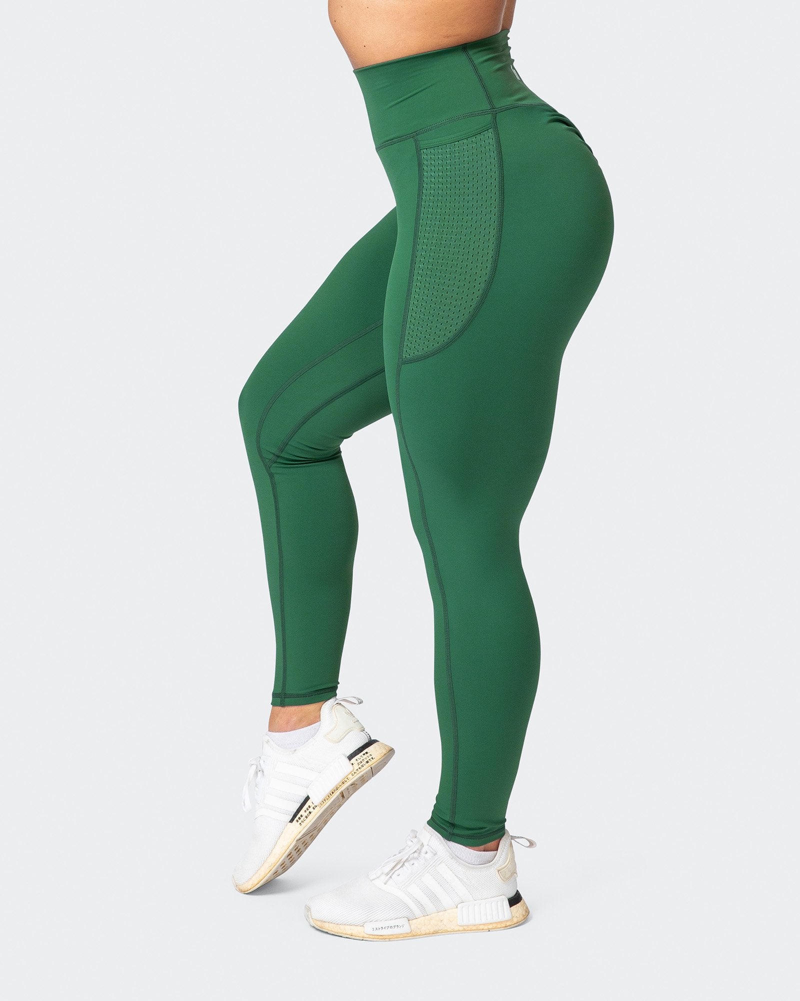 AMRAP Ankle Length Leggings - Fir Green