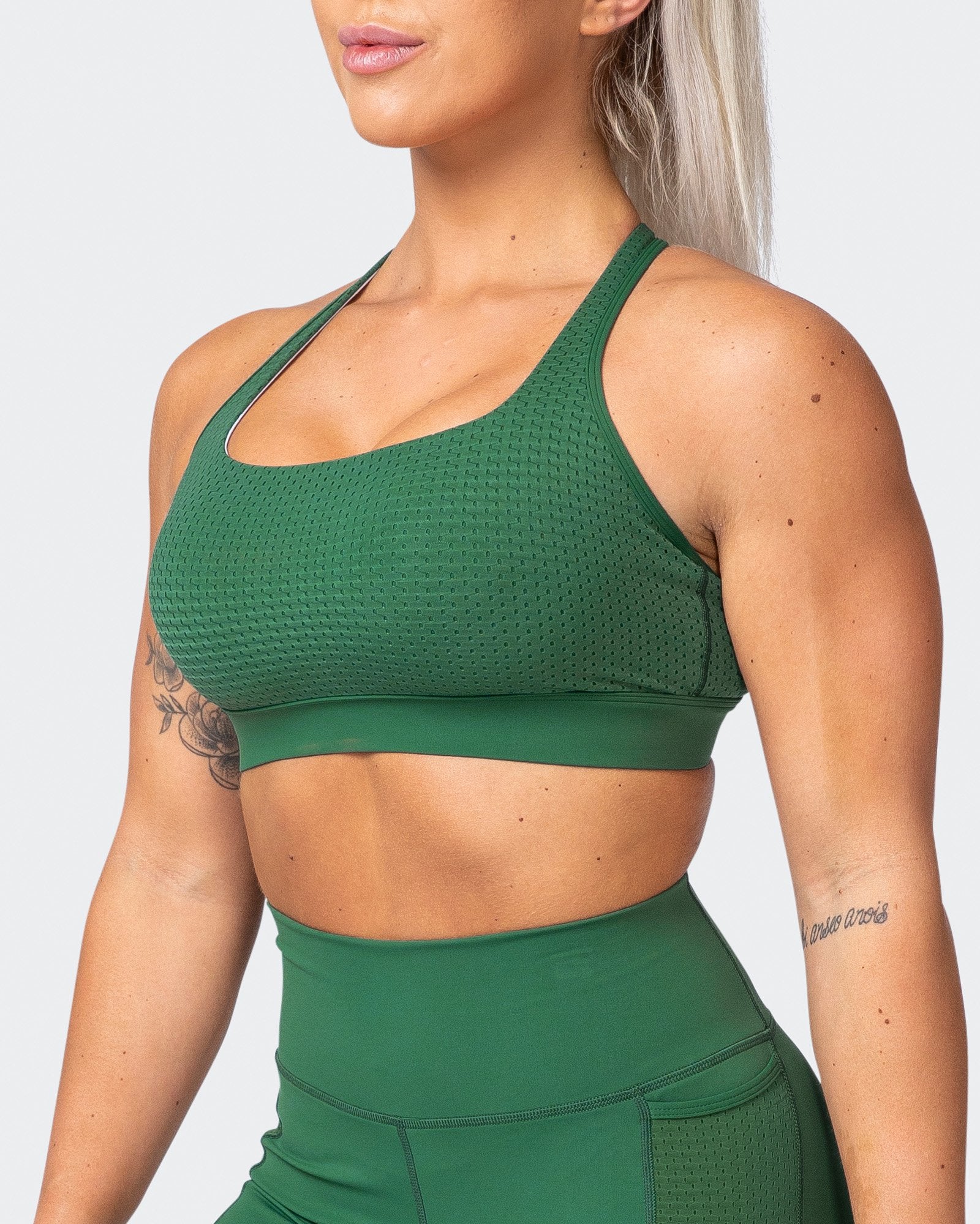 AMRAP Bra - Fir Green