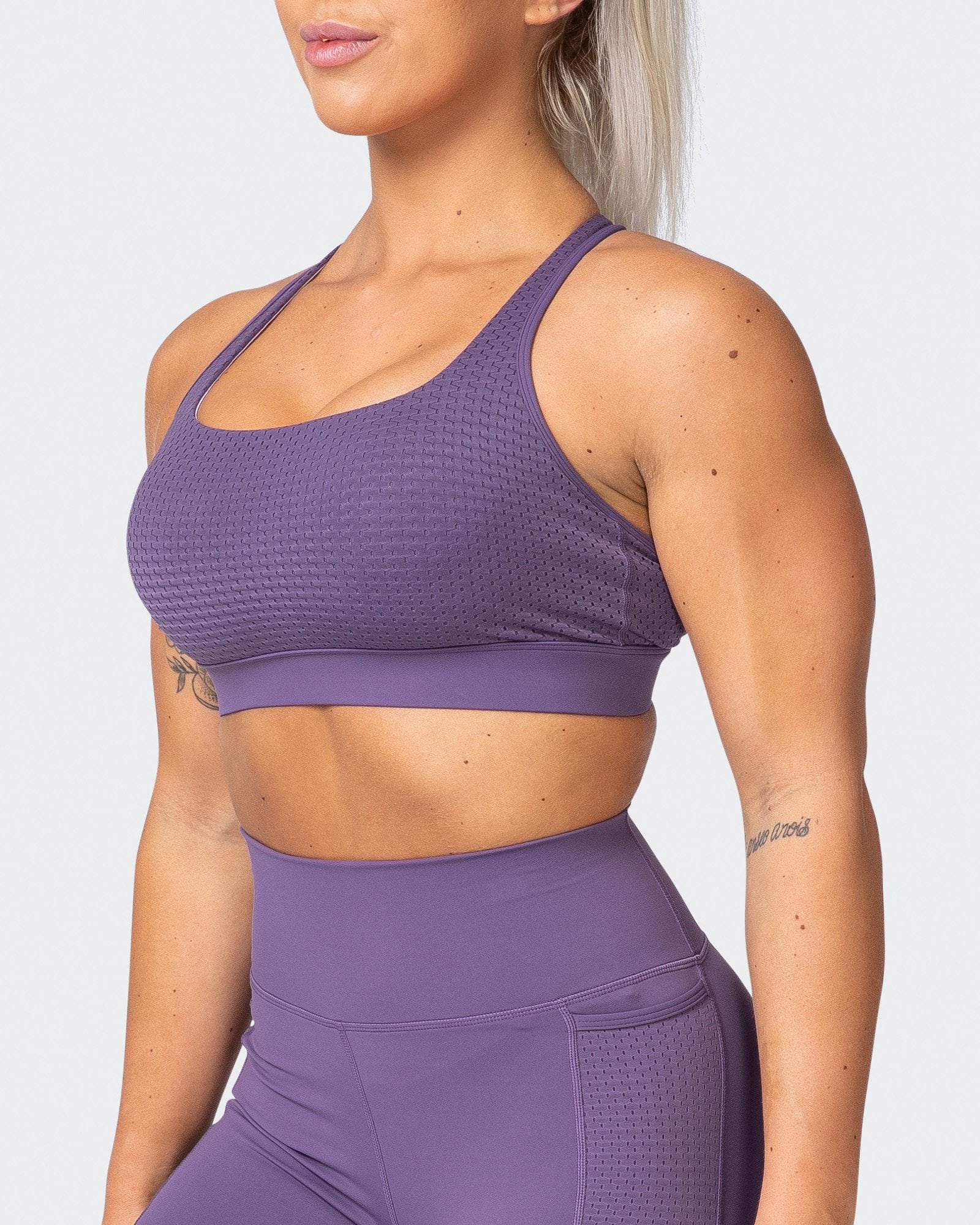 AMRAP Bra - Velvet Purple