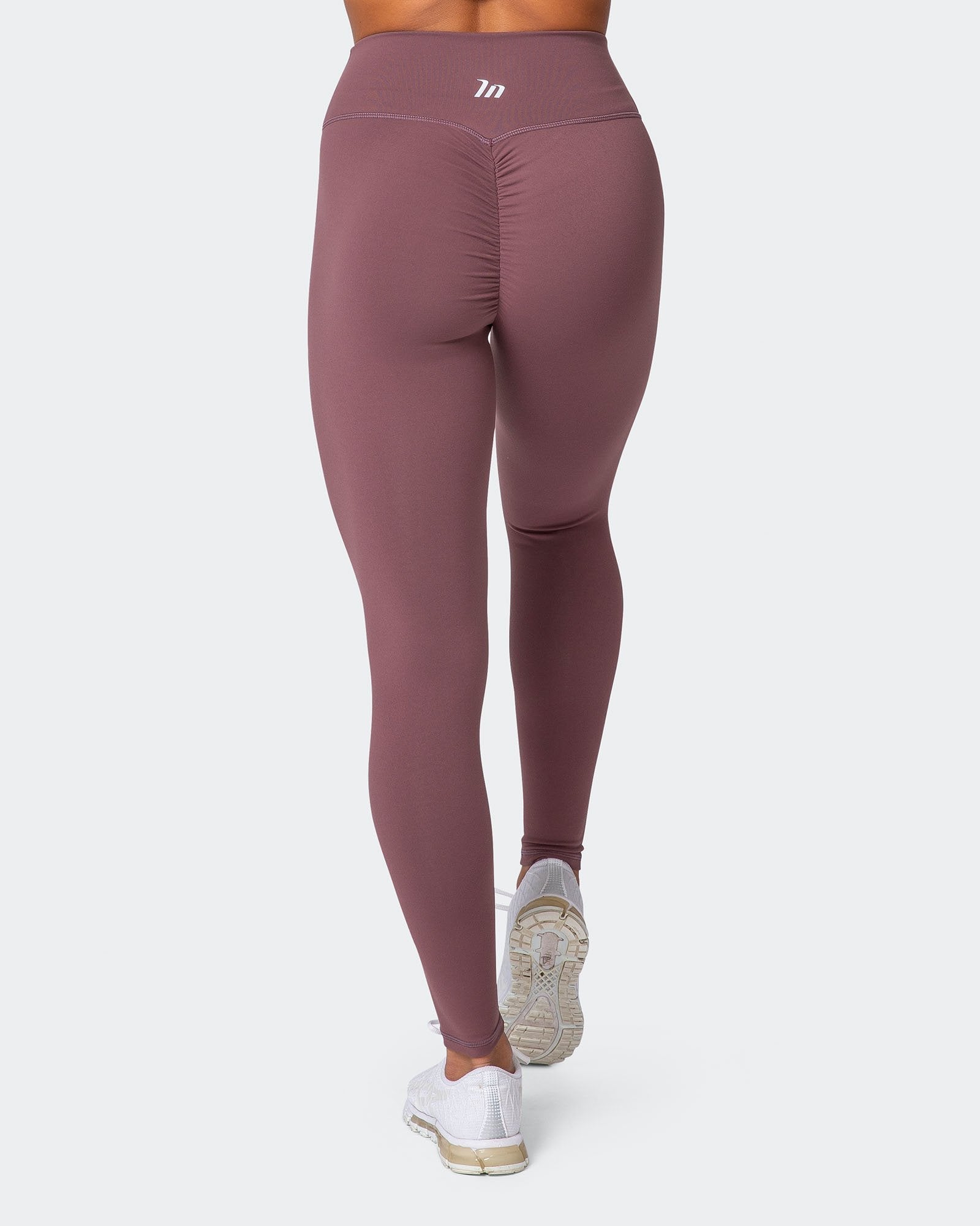 Signature Scrunch Ankle Length Leggings - Dusk