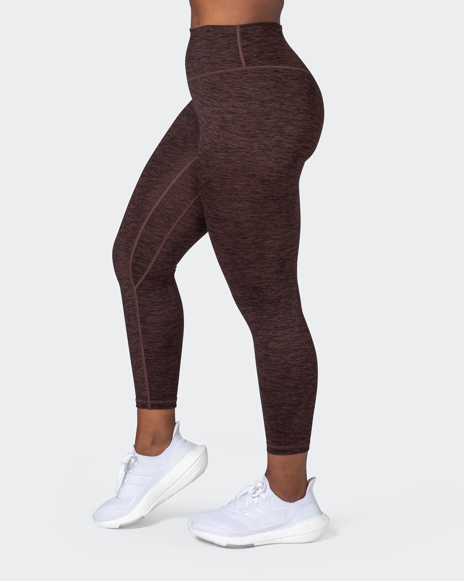 Zero Rise Everyday 7/8 Leggings - Coffee Marl