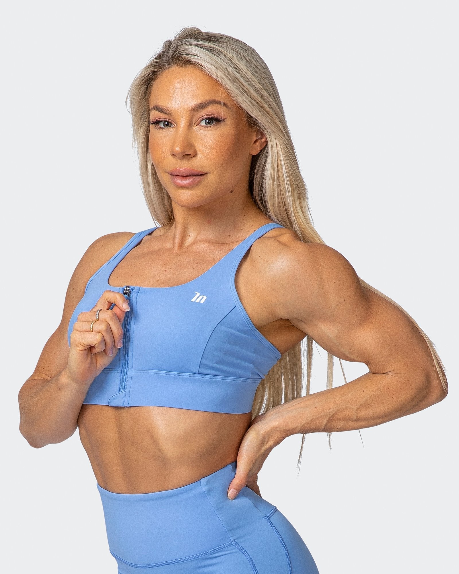 Bounce Defence Bra - Arctic Blue