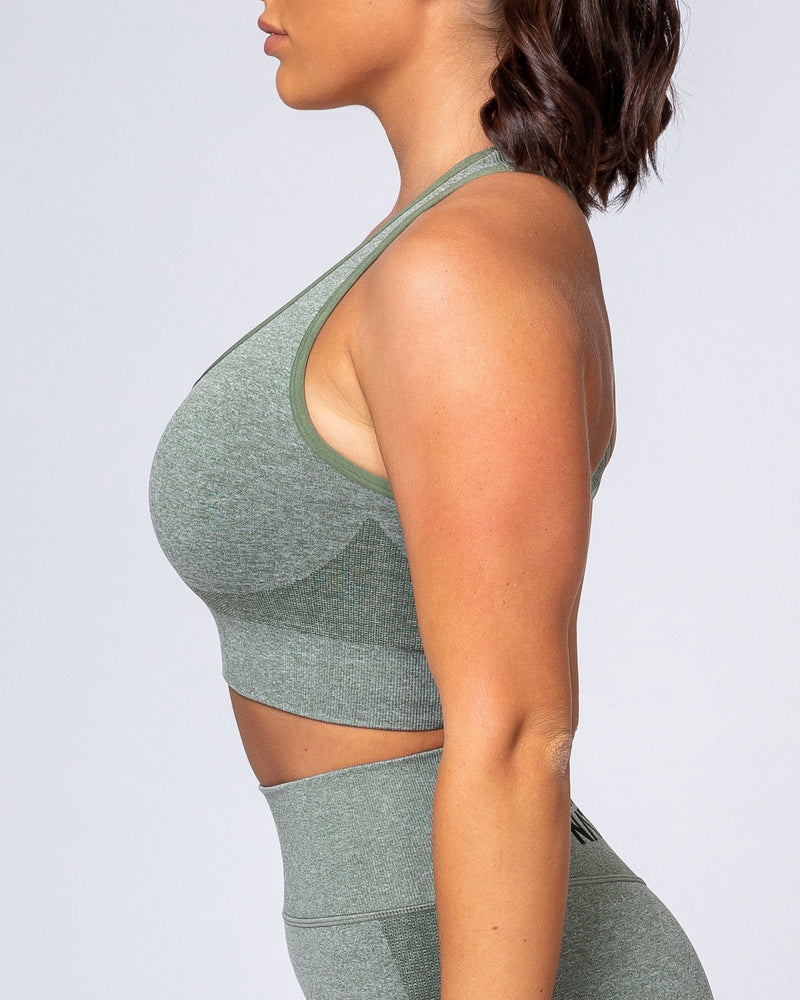 Musclenation Classic Seamless Long Sleeve Top - Biscuit