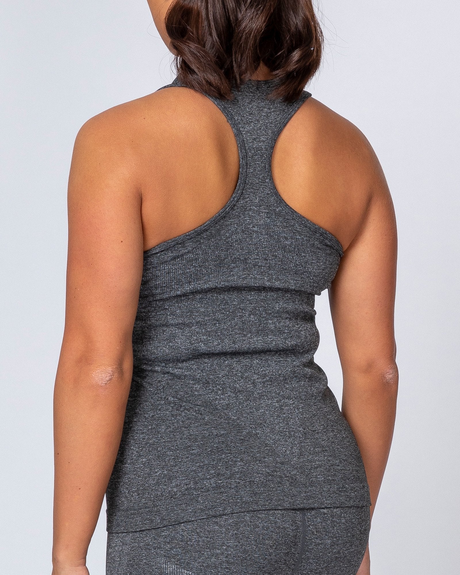 Comfort Seamless Tank - Charcoal Marl