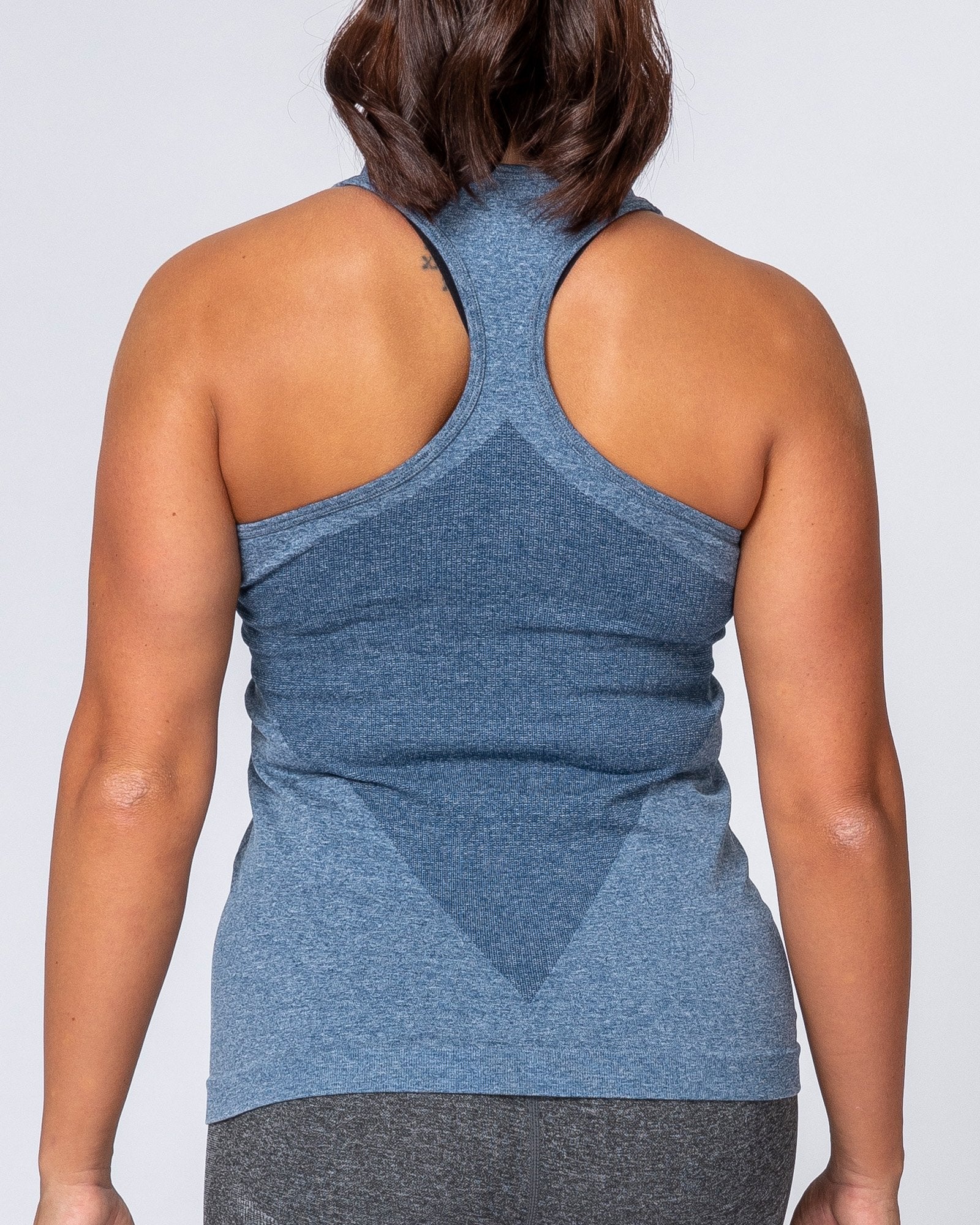 Comfort Seamless Tank - Navy Marl