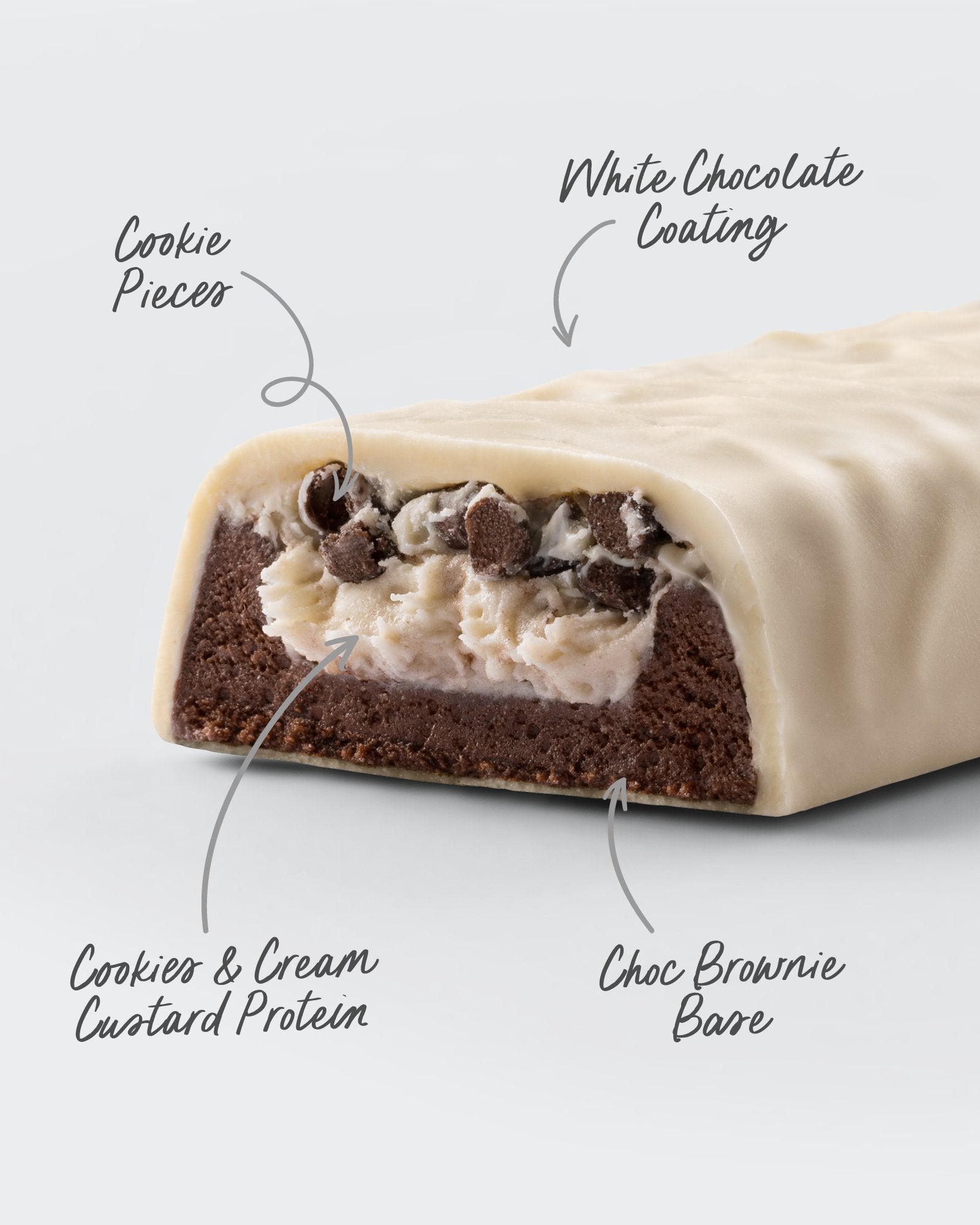 CUSTARD Protein Bar - Cookies & Cream