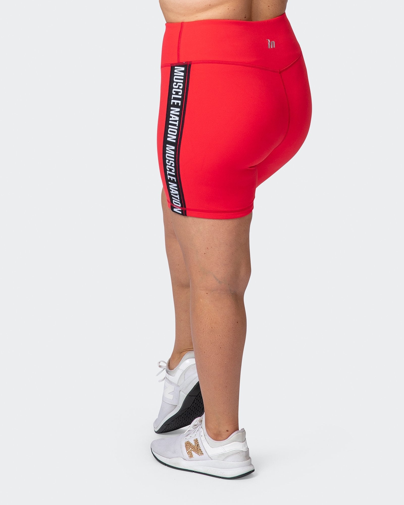 Dynamic Bike Shorts - Hot Red