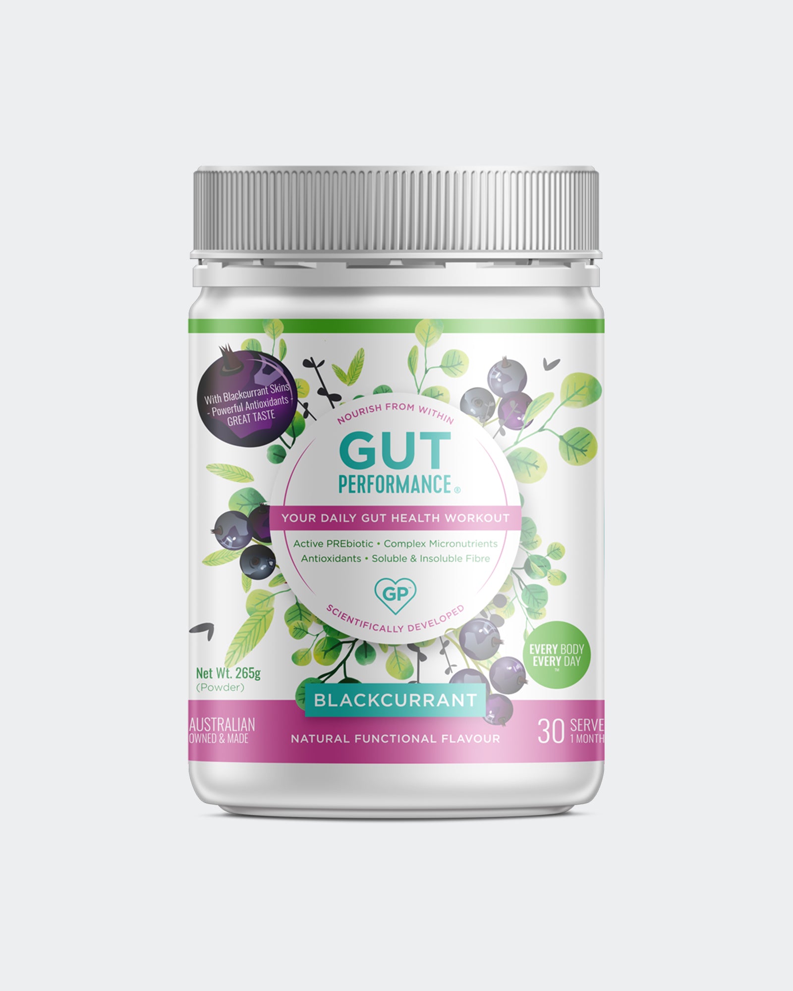 GUT PERFORMANCE  - Blackcurrant - 30 serves