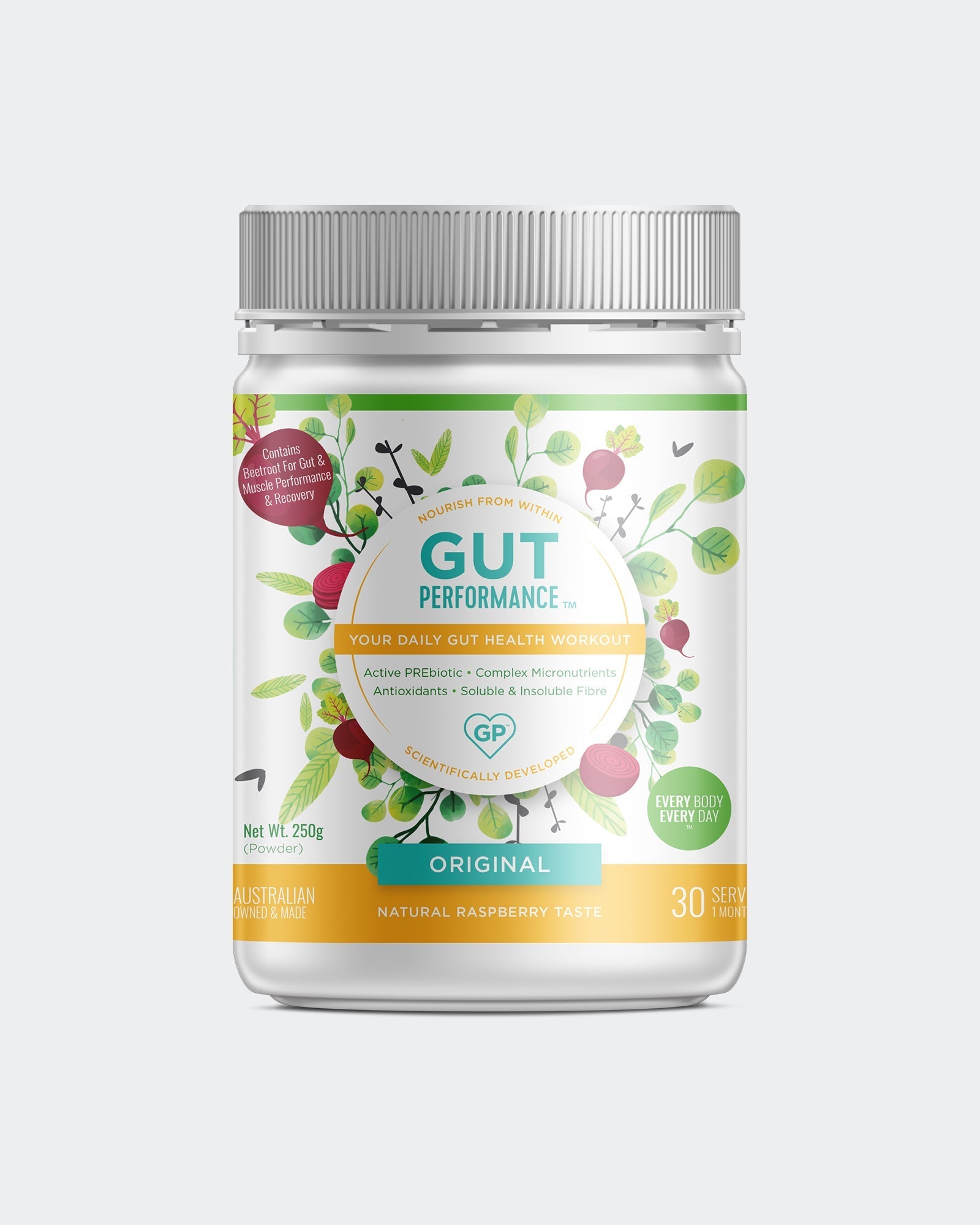 GUT PERFORMANCE  - Original Raspberry - 30 serves