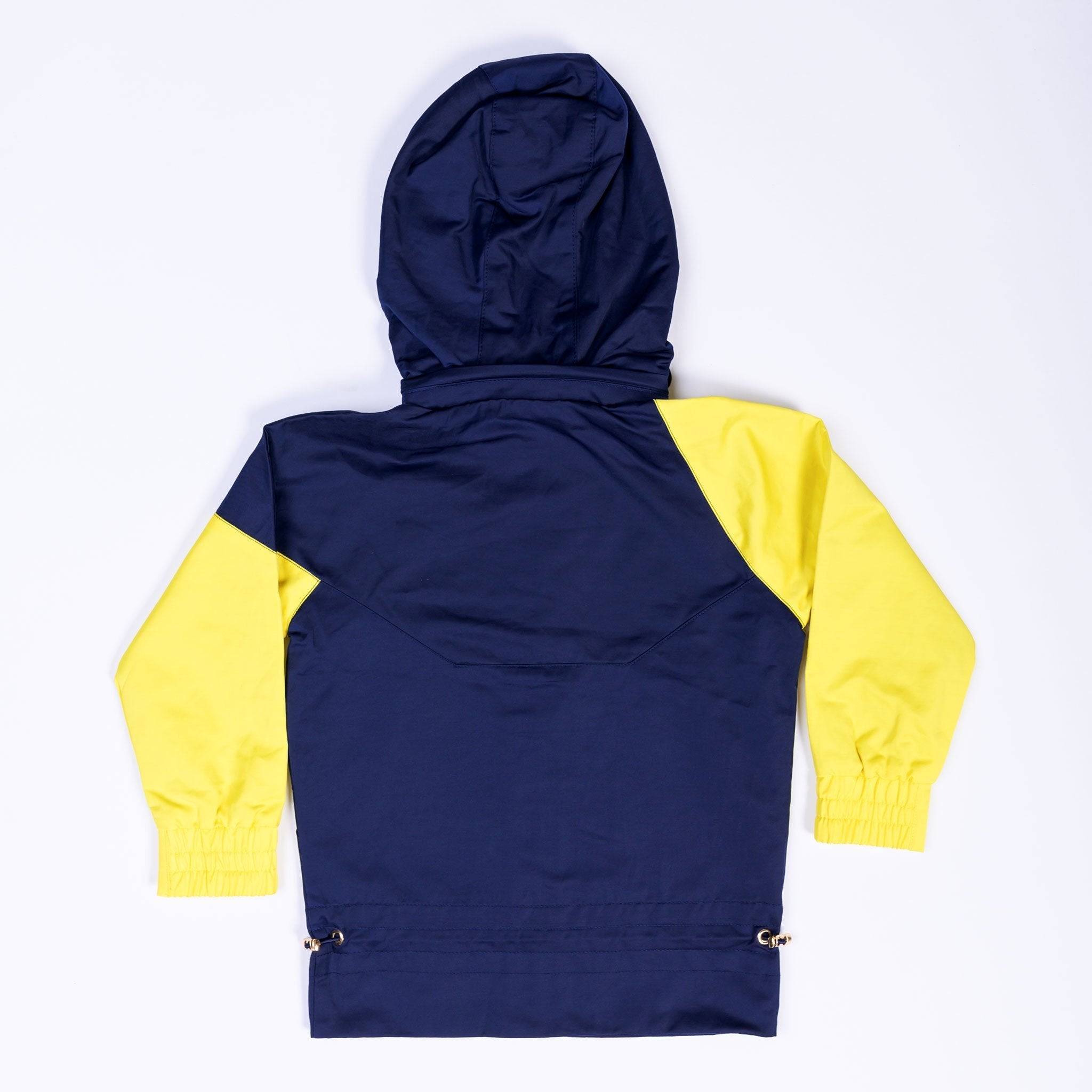 Kids MN Retro Tracksuit Jacket - Navy / Yellow