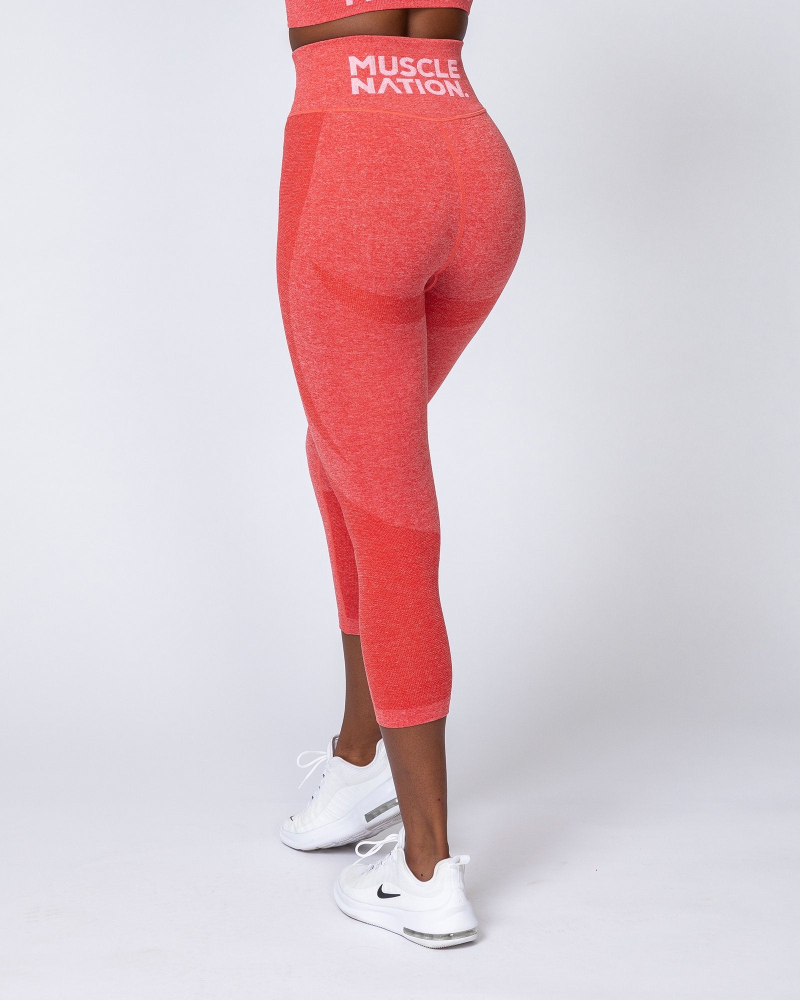 Shape Up Seamless 7/8 Leggings - Poppy Marl