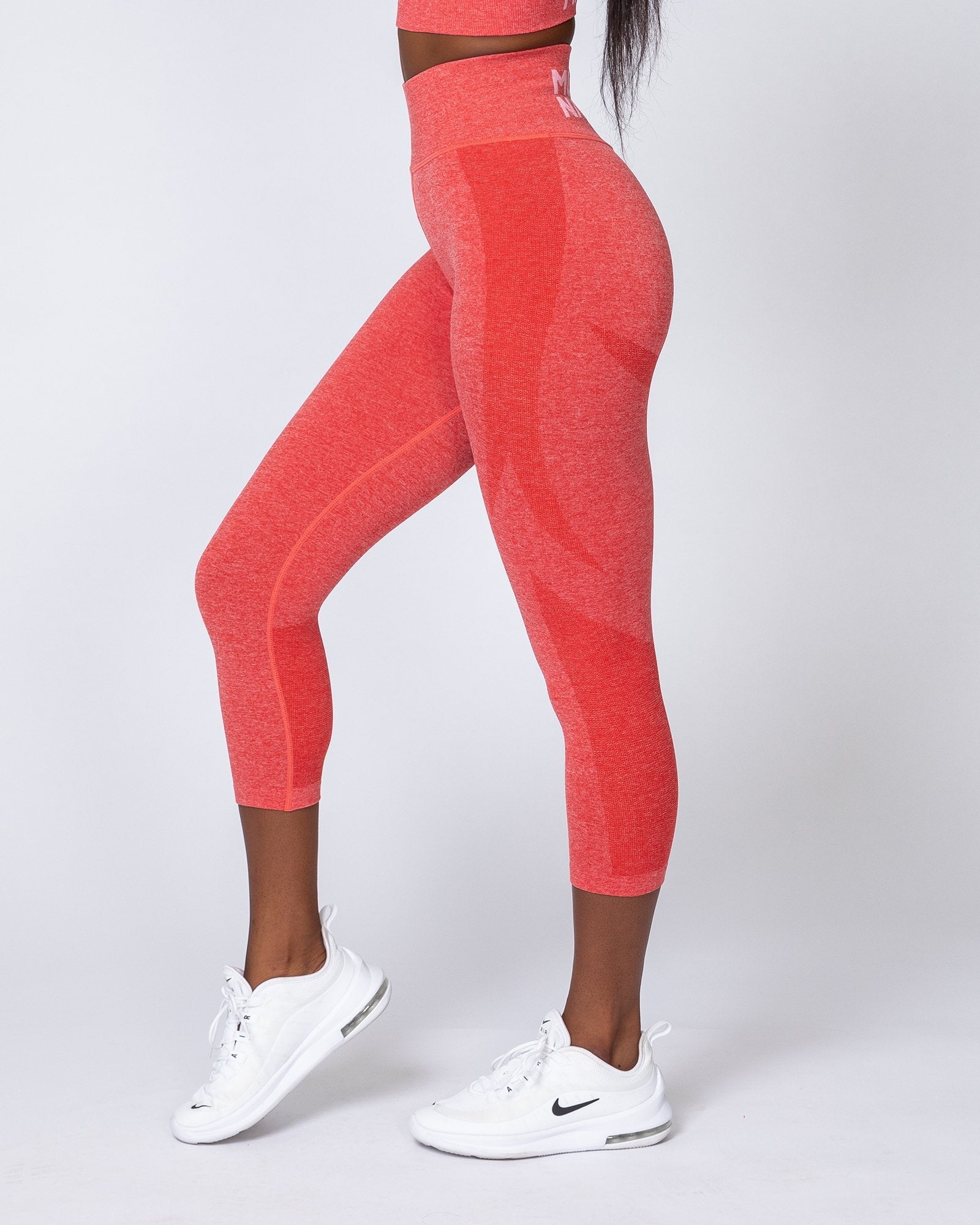 Shape Up Seamless 7/8 Leggings - Poppy Marl