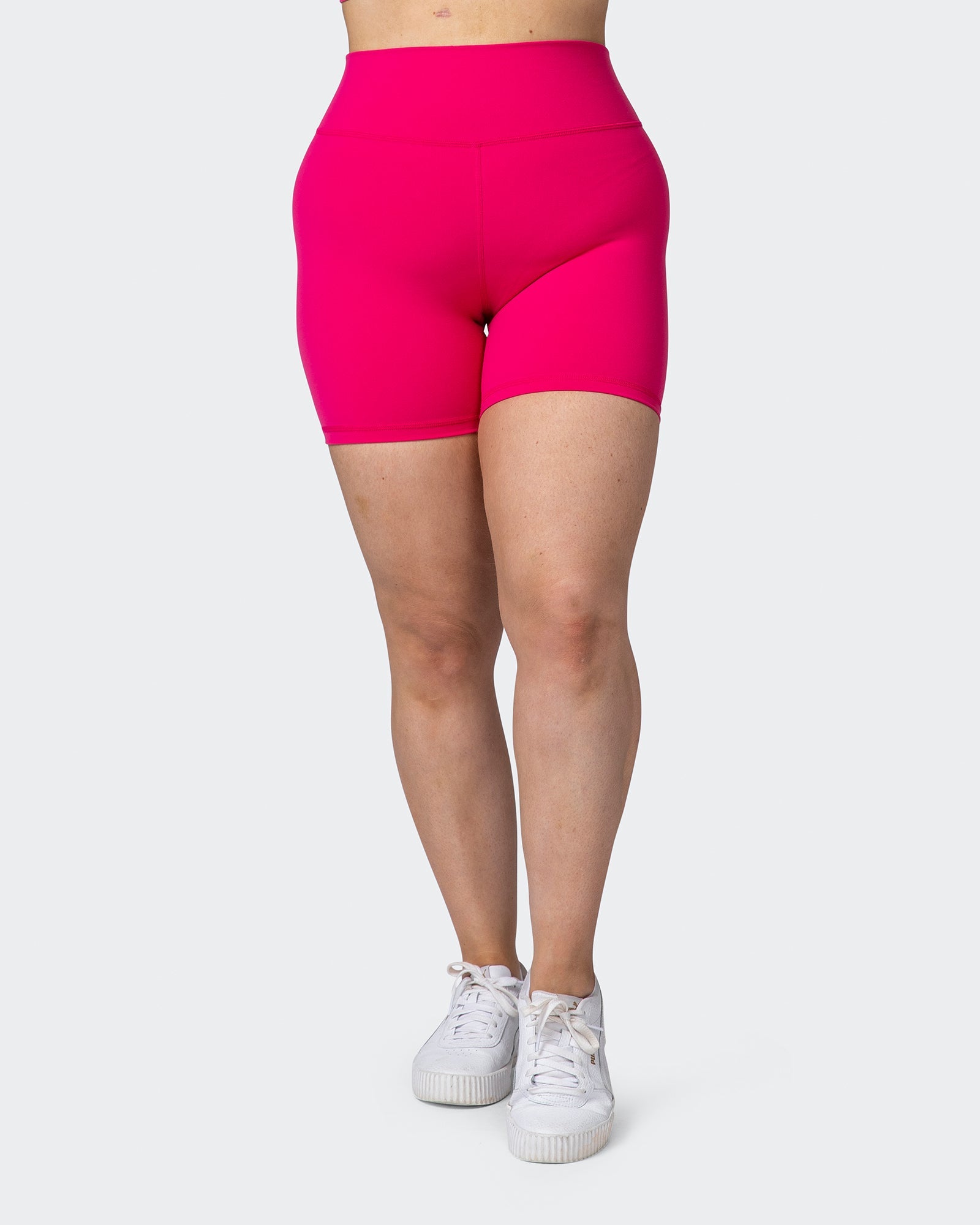 Signature Scrunch Bike Shorts - Pink Punch