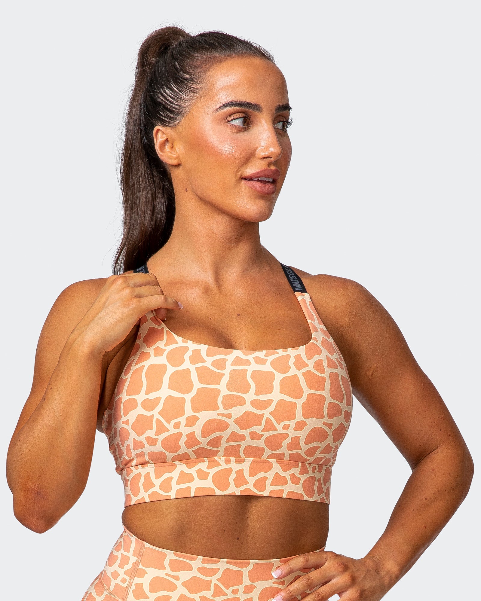 Stability Bra - Paradise Giraffe Print