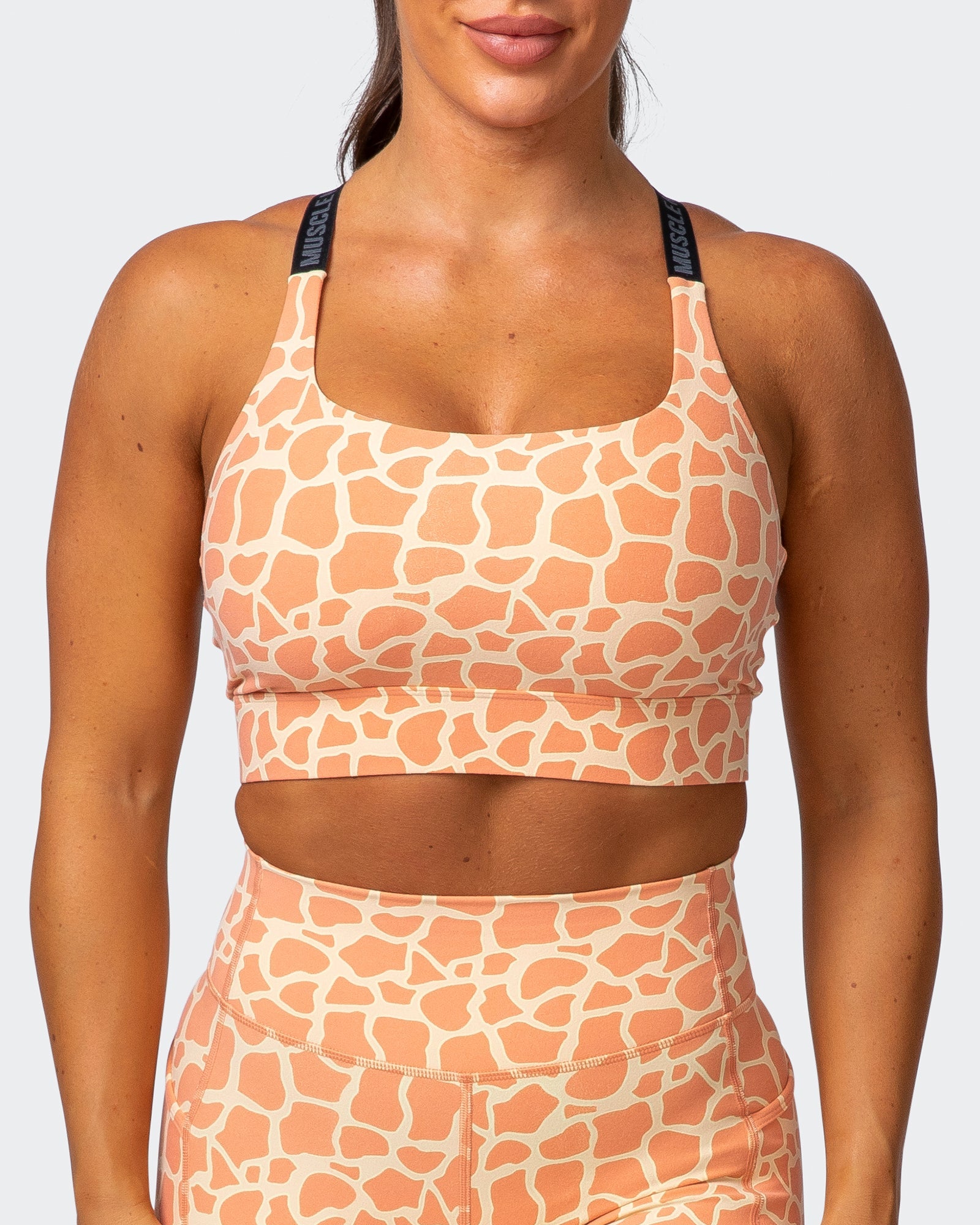 Stability Bra - Paradise Giraffe Print