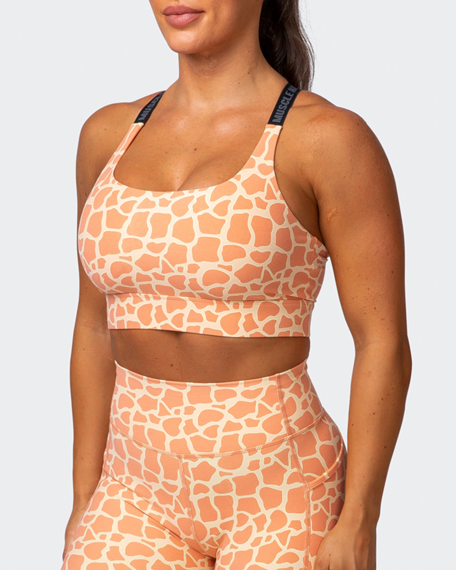 Stability Bra - Paradise Giraffe Print