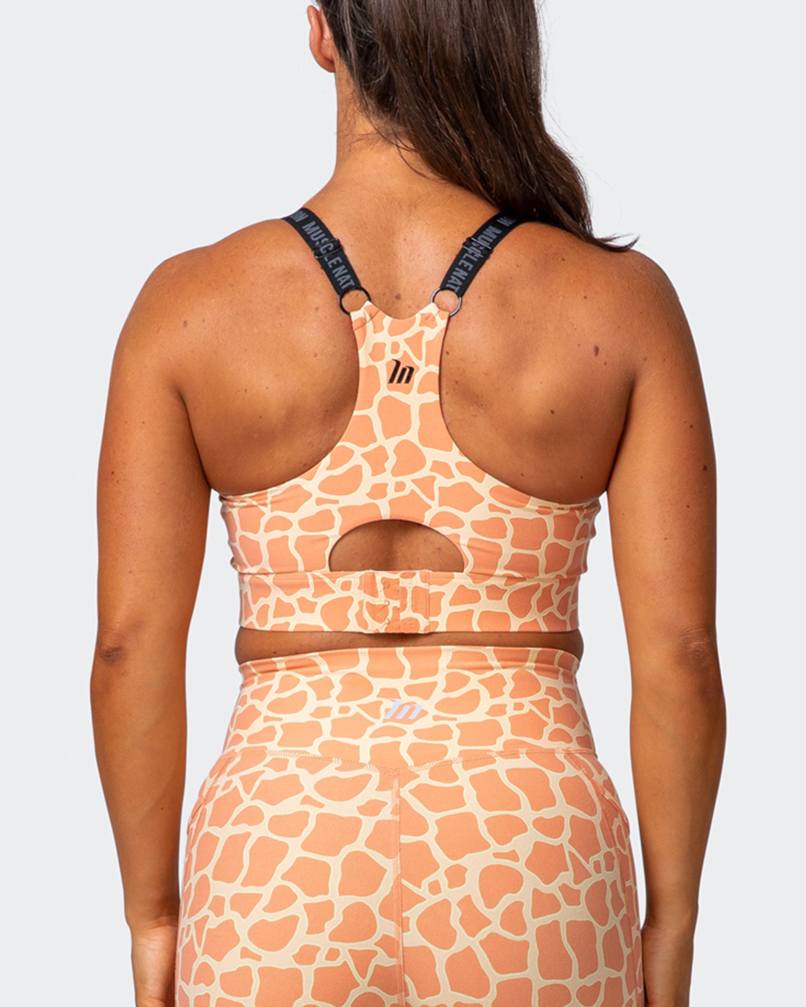 Stability Bra - Paradise Giraffe Print