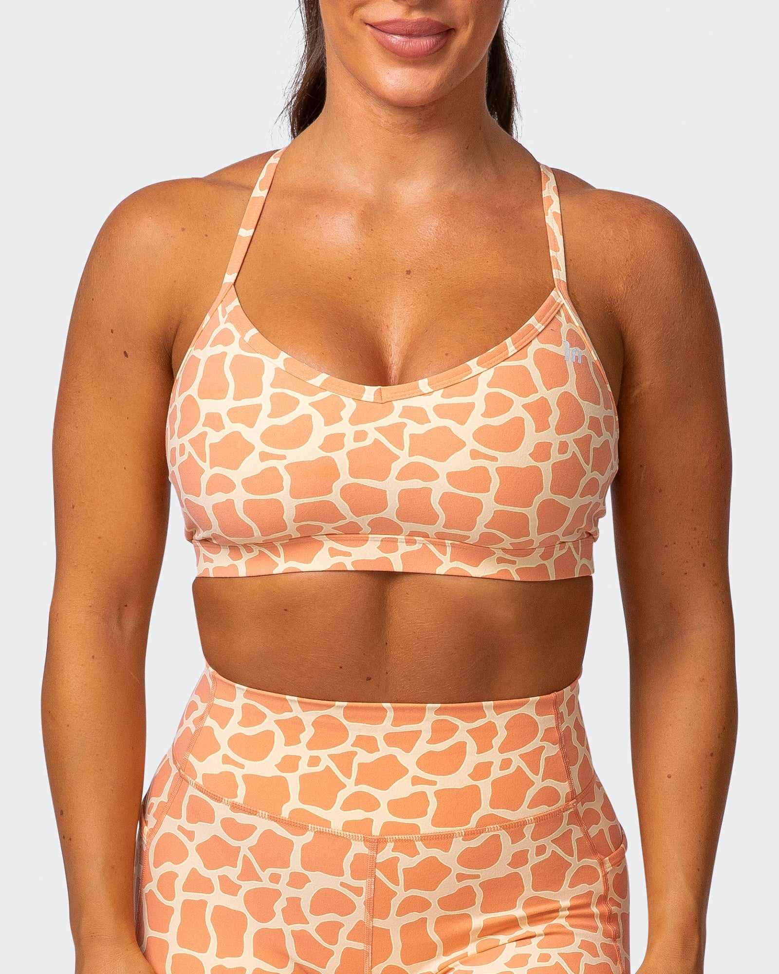 Weightless Bra - Paradise Giraffe Print