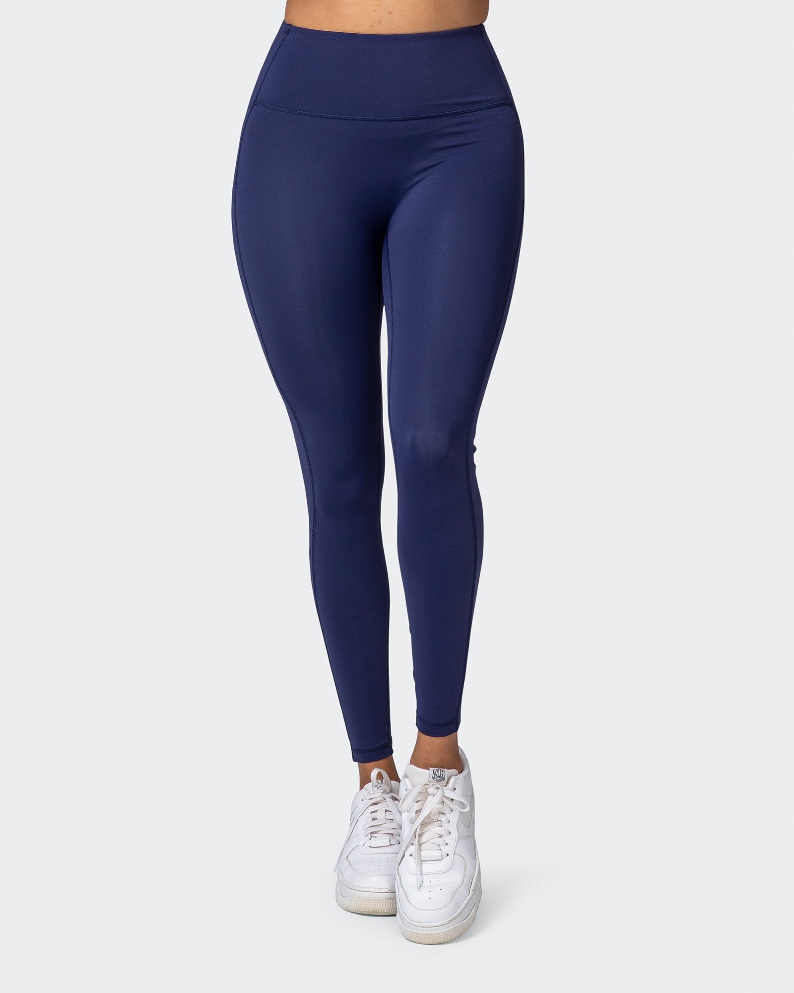 Zero Rise Ankle Length Leggings - Indigo