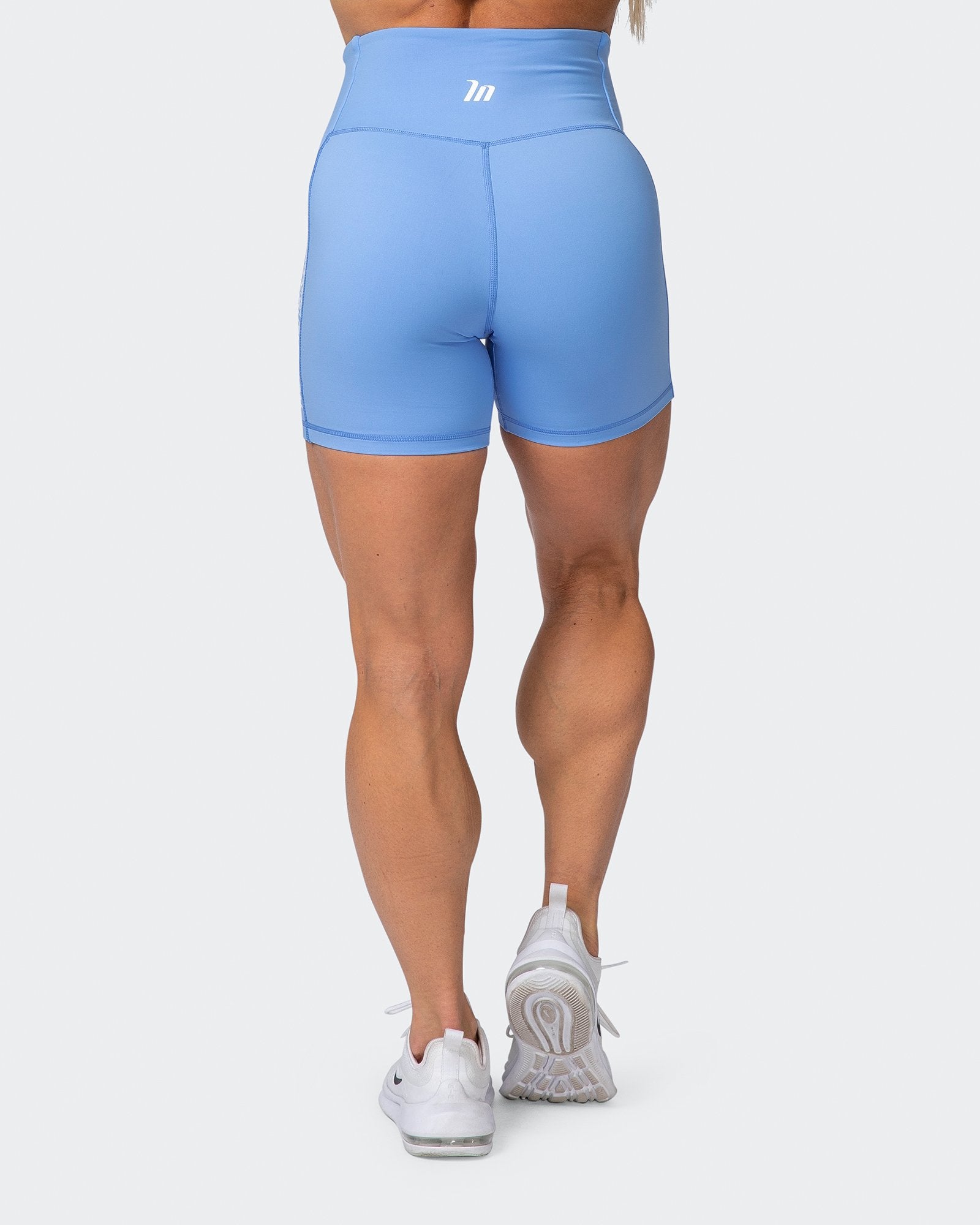 Zero Rise Bike Shorts - Arctic Blue