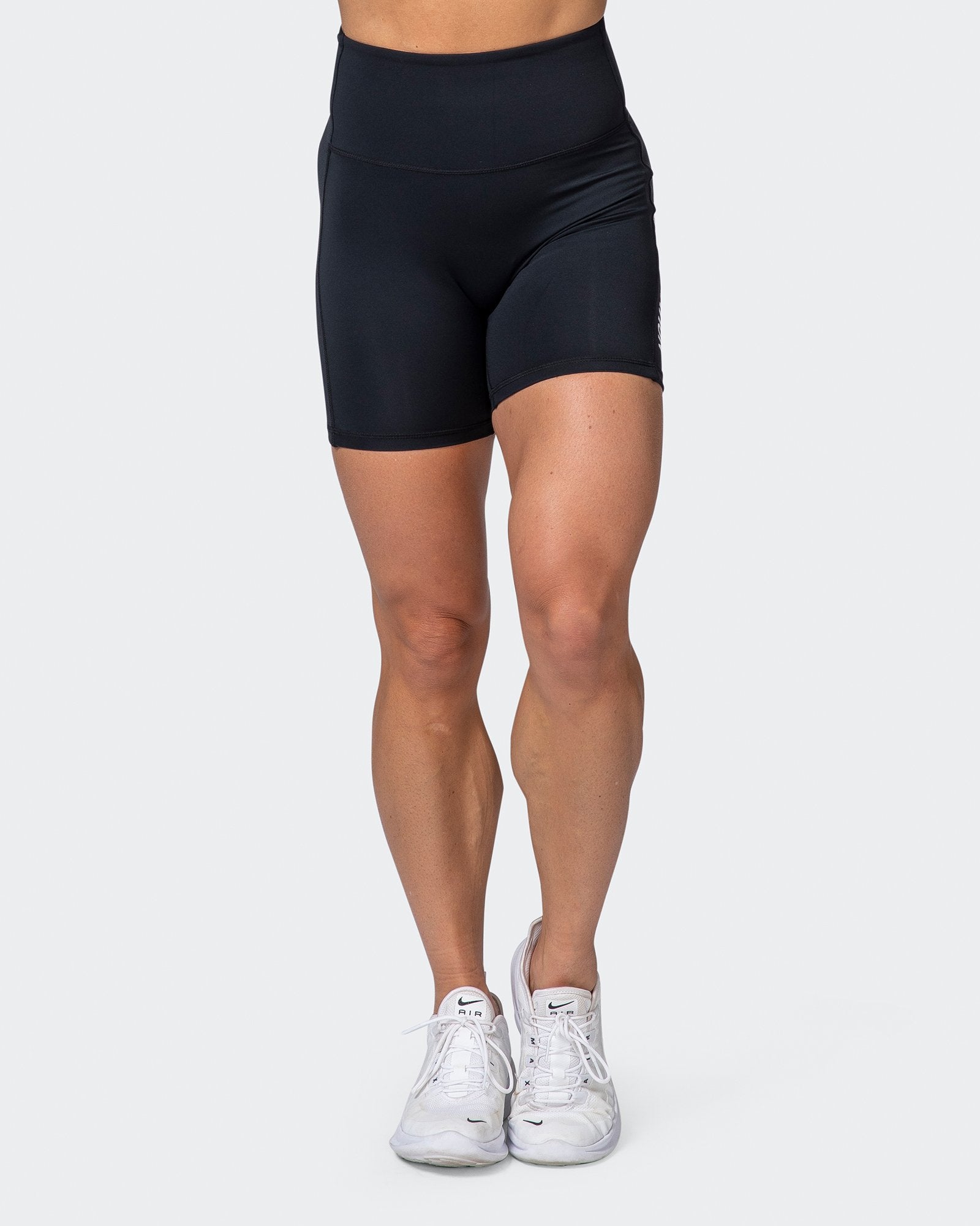 Zero Rise Bike Shorts - Black