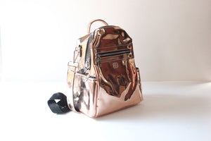 Stylish Glossy Backpack - Tshopi.com
