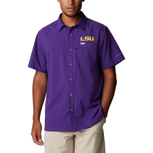 LSU Tigers Men's Columbia Tamiami Shirt – LSU Alumni Association Gift Shop