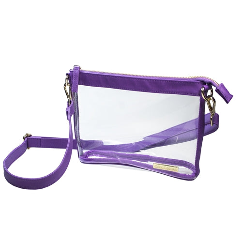 small clear crossbody purse