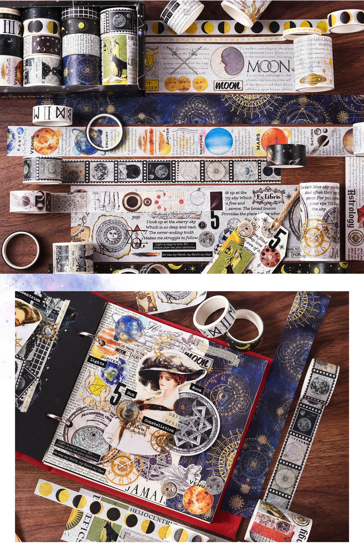 Nostalgic Memory Vintage Washi Tape Kits