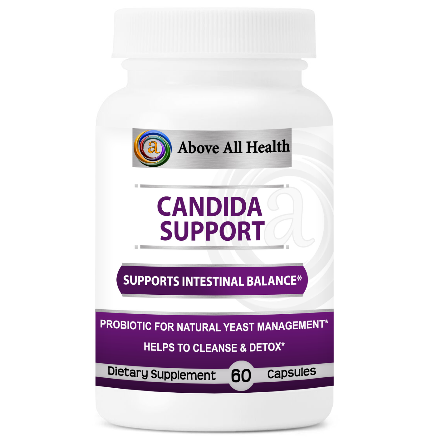 Candida Support 60 Capsules — Aboveallhealth 