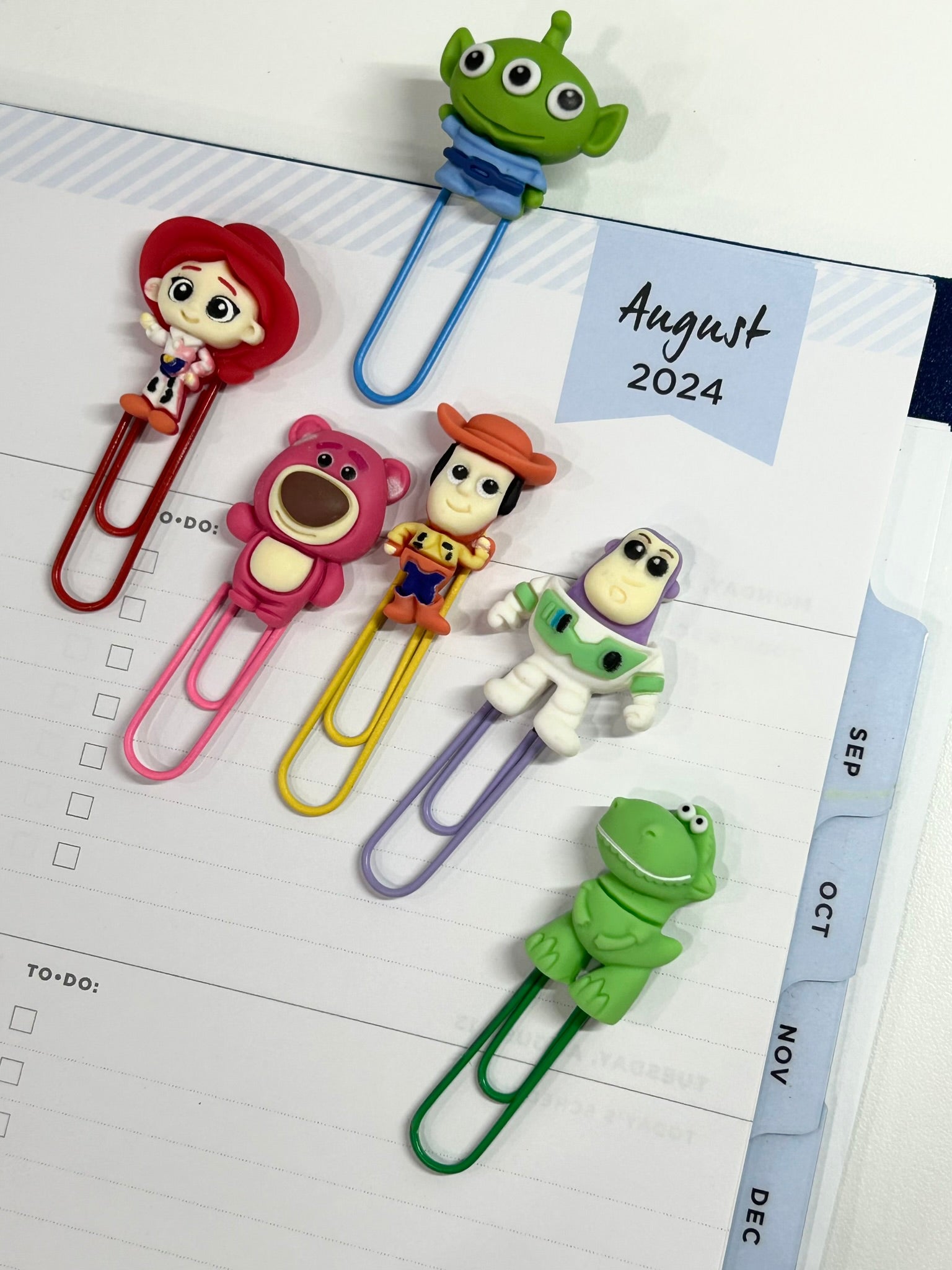Toy Friends Set of Paper Clips