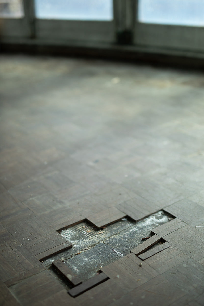 Saltdean Lido parquet flooring