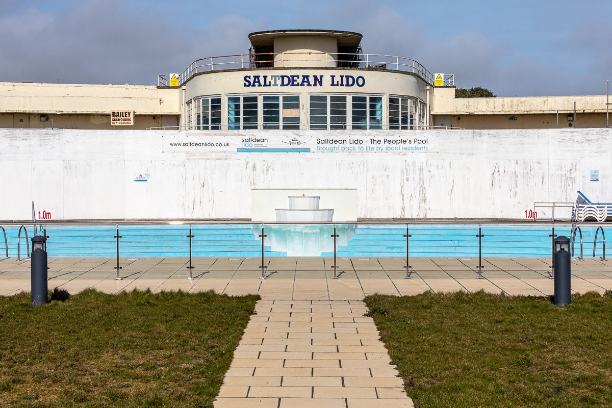 Saltdean Lido pre renovations in 2019