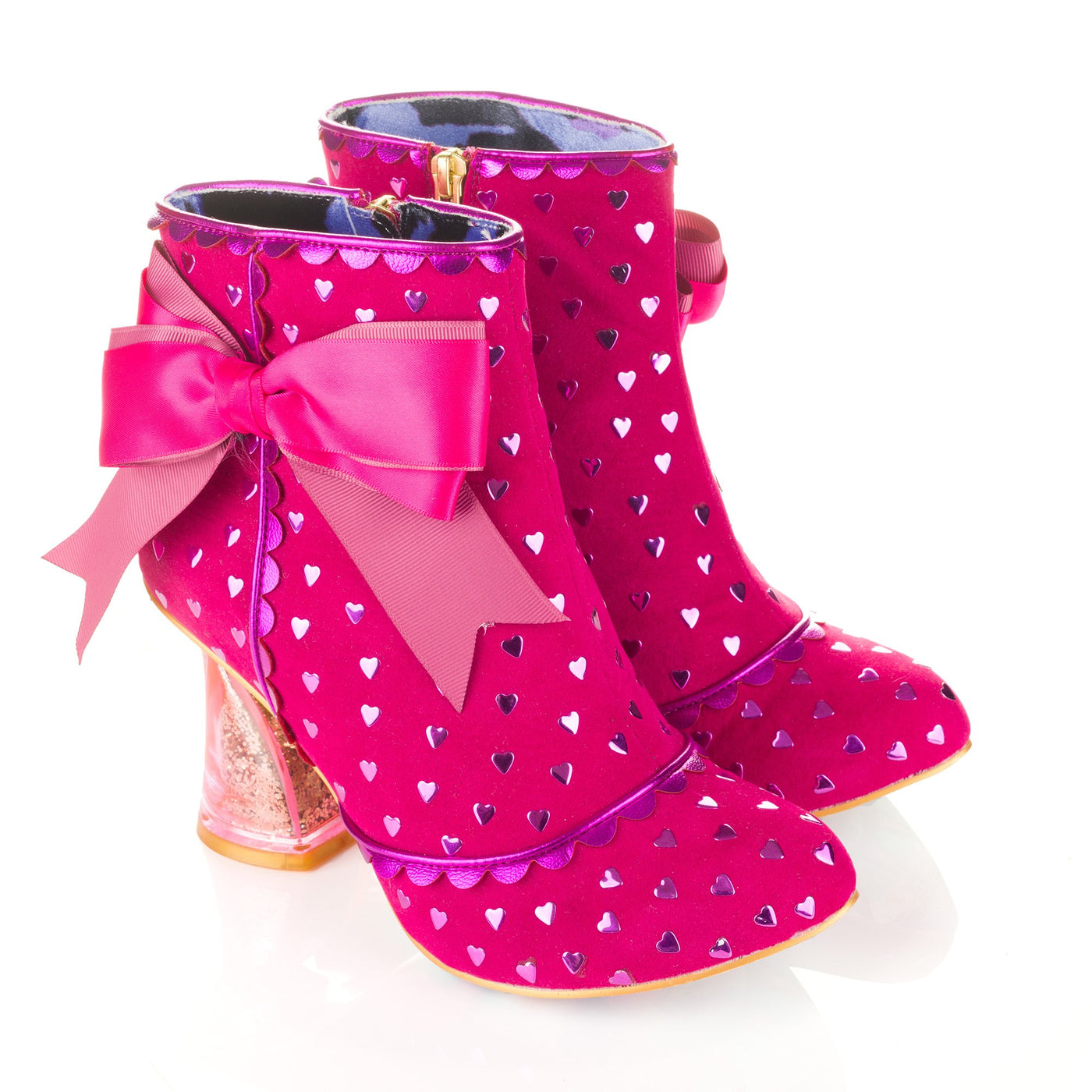 Irregular Choice Pink Outta Time Boots 