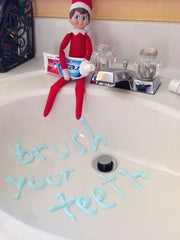 Brush Your Teeth Elf on The Shelf