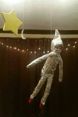 Elf on The Shelf Astronaut in Tinfoil