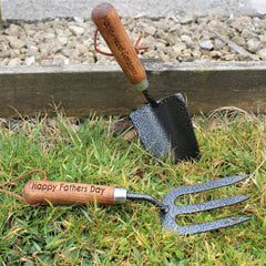 Personalised Gardening Fork and Trowel Set