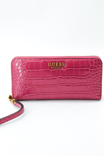 GUESS Factory Women's Markham Foldover Zip Wallet Rose pink, Rose Pink,  Wallet : : Clothing, Shoes & Accessories