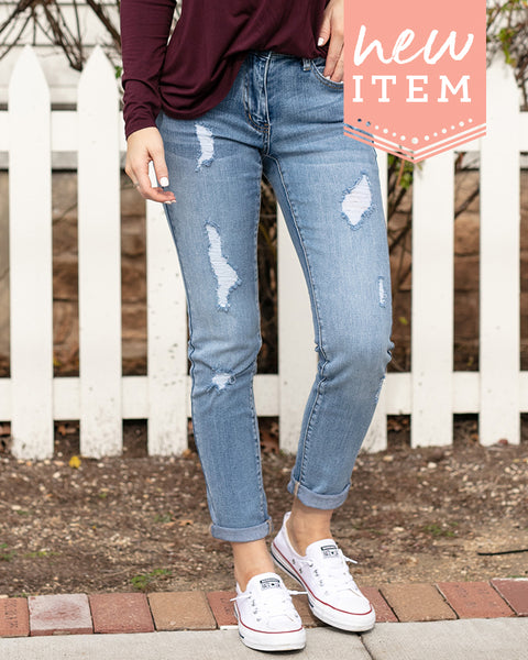 grace and lace girlfriend jeans