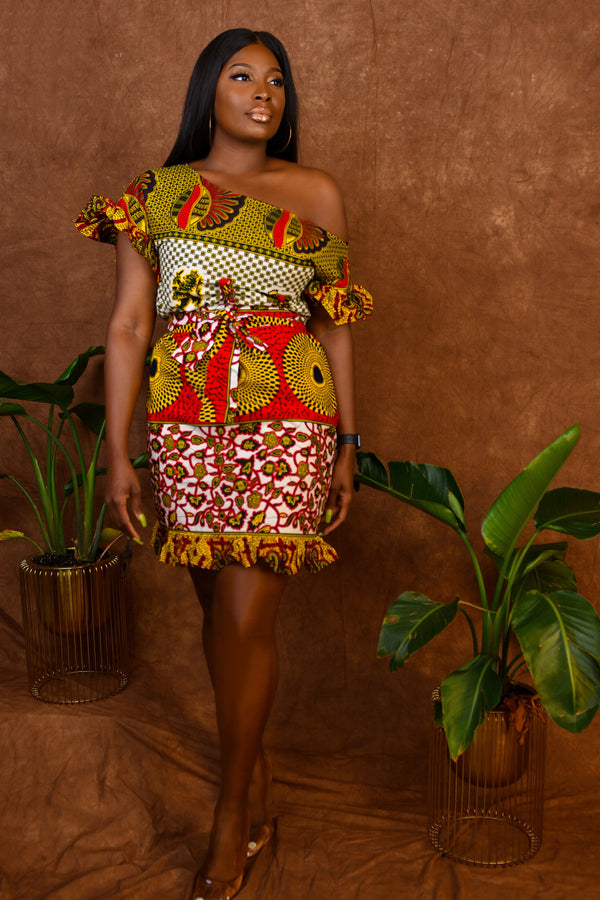 african flair dresses