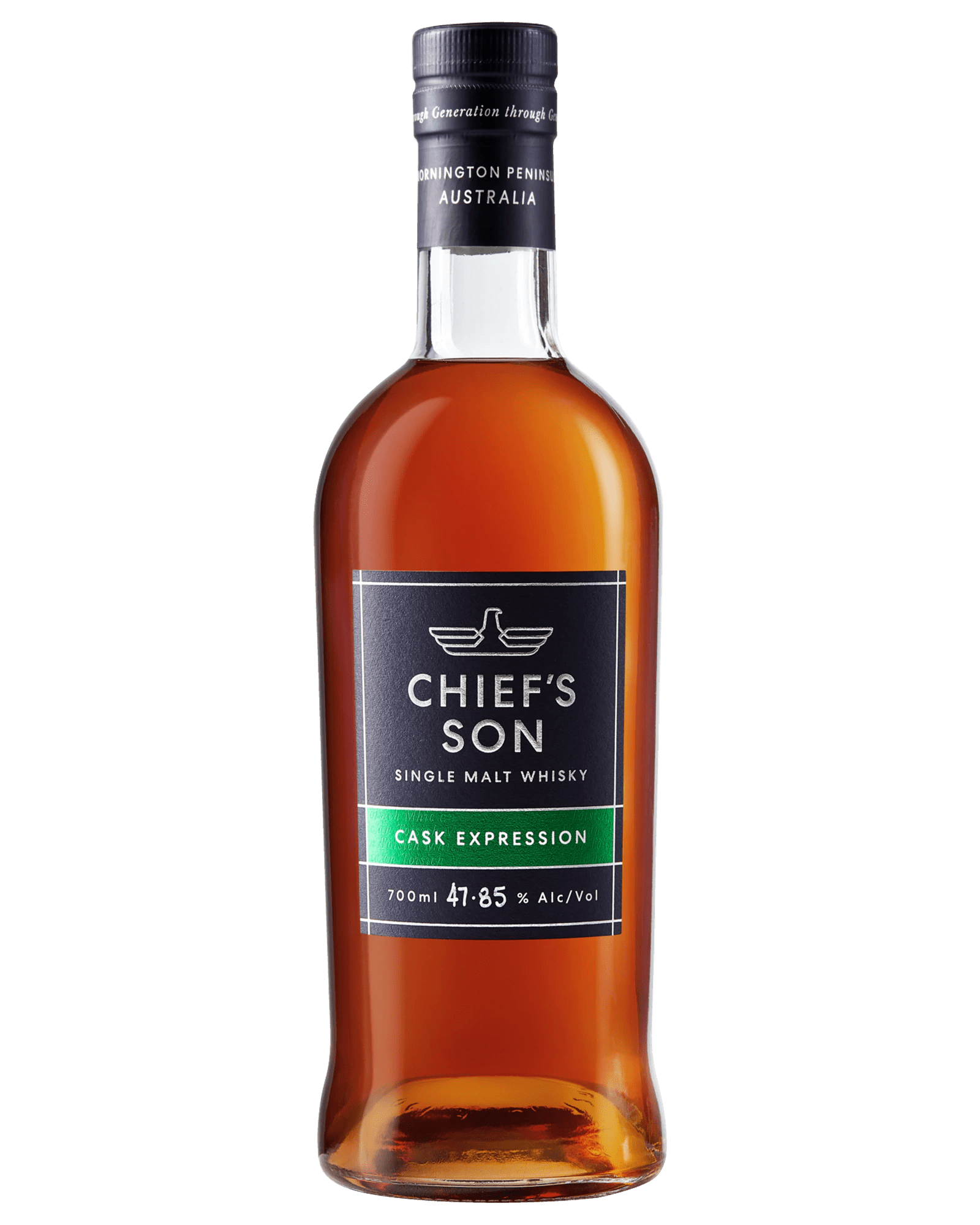 Chief's Son Cask Expression Single Malt Australian Whisky - Batch 3 Full Bottle Image