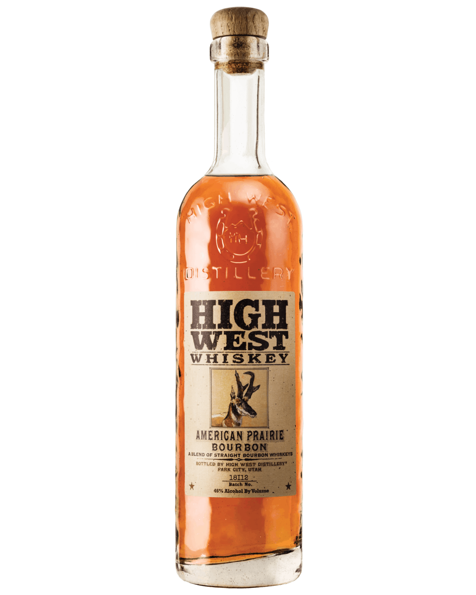 High West American Prairie Bourbon Whiskey Full Bottle