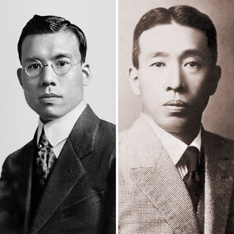 Japanese Whisky Founders Taketsuru and Torii