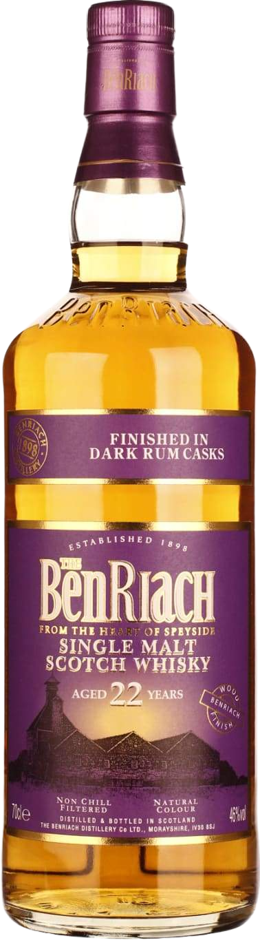 Benriach 22 Year Old Dark Rum Cask Finish