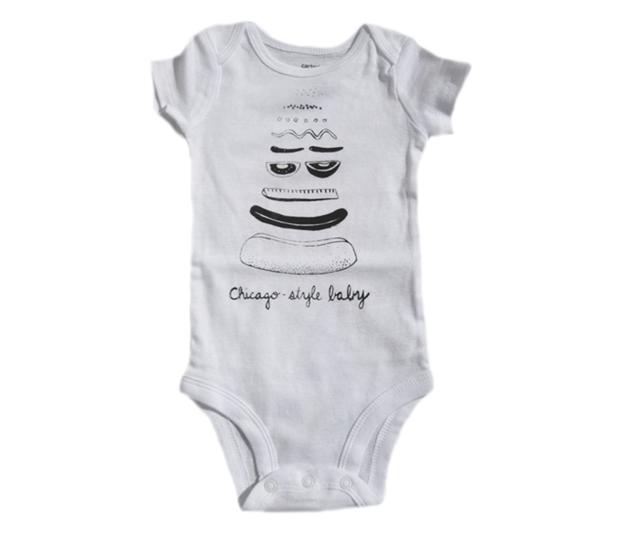  Chicago Style Baby Onesie