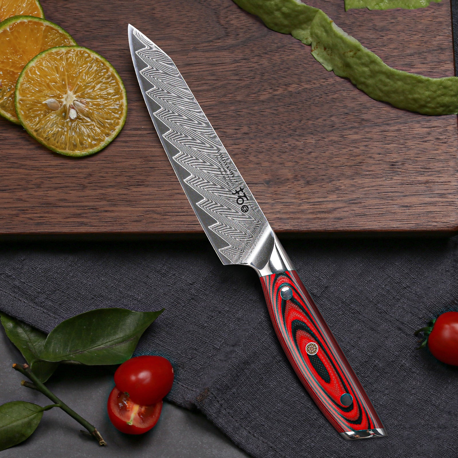 High Carbon Steel Petty Knife for Pro Chefs