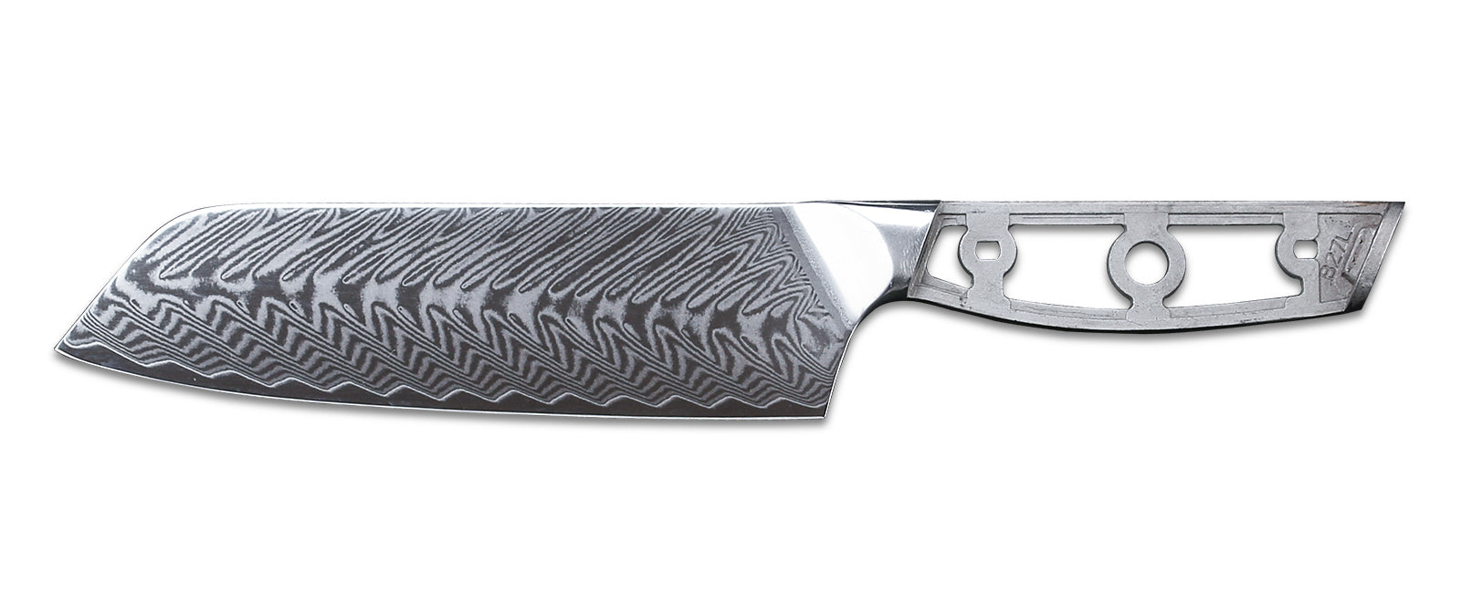 7-inch Damascus Santoku Knife – Kamikoto