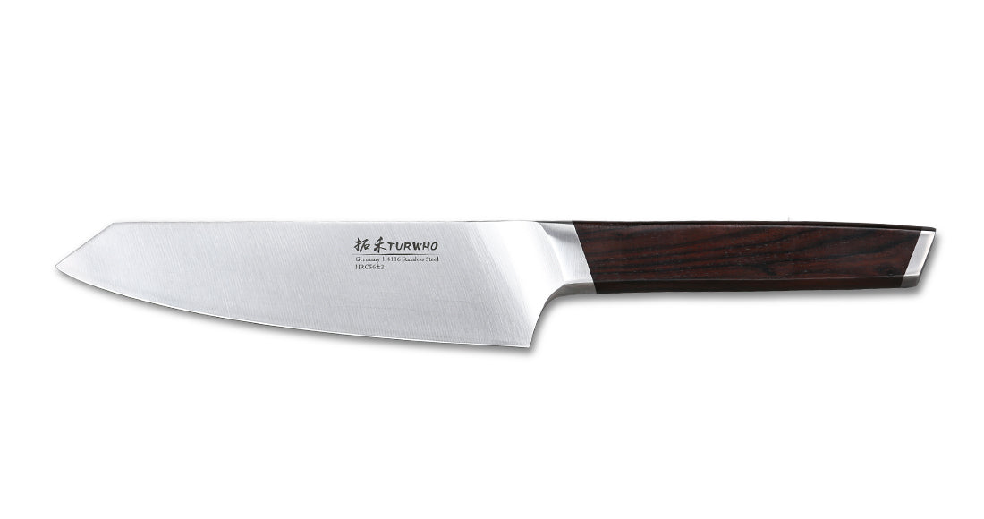 5'' Utility Knife Kitchen Knives DIN 1.4116 Steel Newarrive Super Sharp Steel Paring Knife Ebony Handle