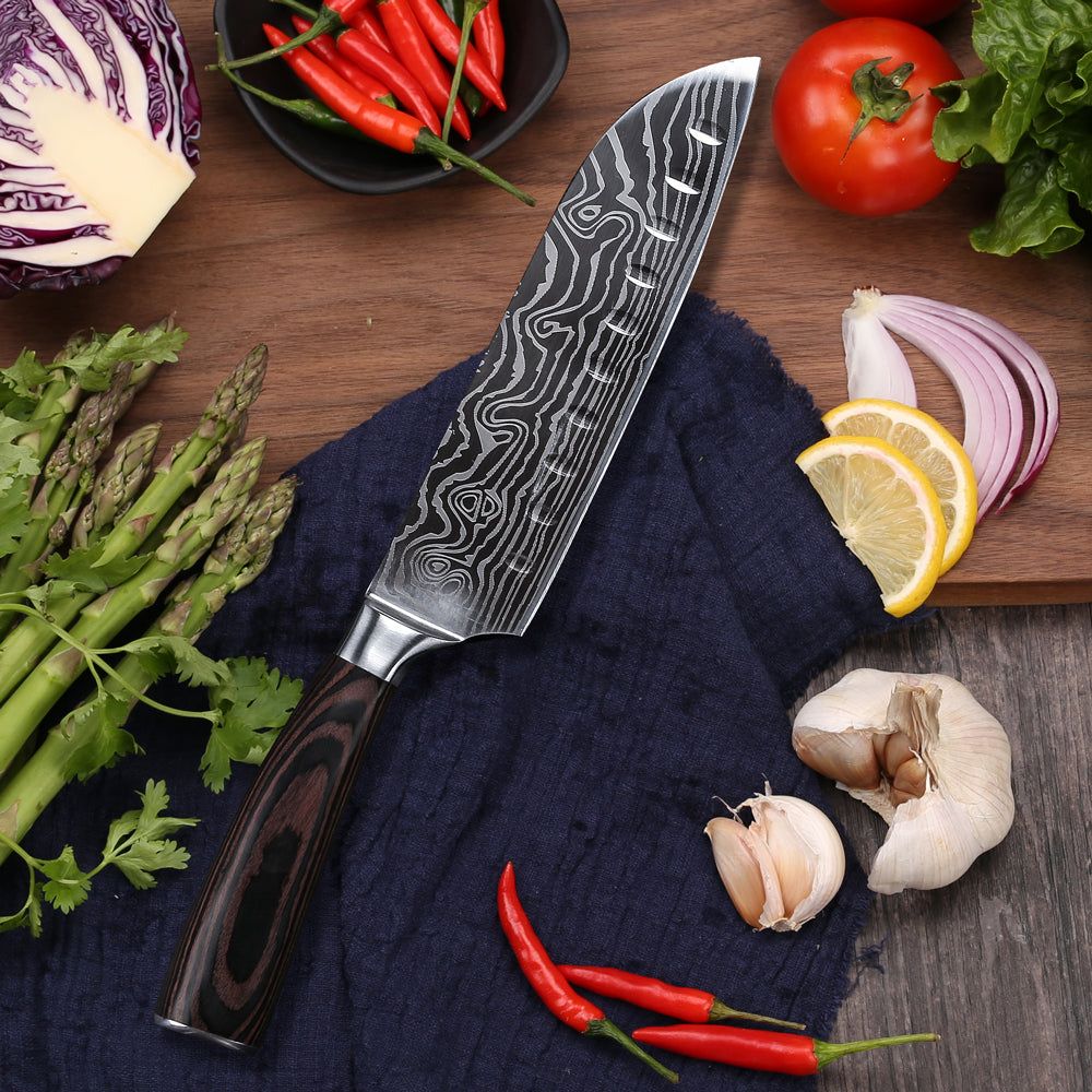 making this an in-between size and weight that make it perfect for most medium-sized kitchen tasks. Slicing baby carrots, chopping shallots, cutting butter or chocolate. If you have smaller hands or simply prefer a lighter knife, this one is sure to become one of your favorite kitchen go to knives.