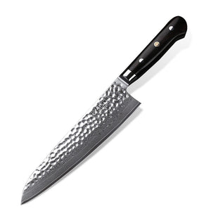 Black Forge Knives 3-Piece Damascus Chef Knife Set